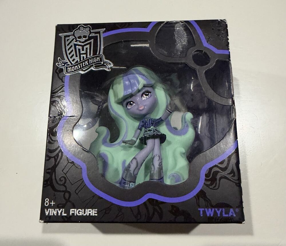 Monster High Twyla Vinyl Figure 4.5 IN MATTEL 2014 New- RARE 2014 Edition!